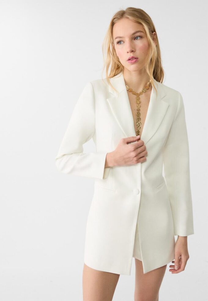 Collana Lariat con texture