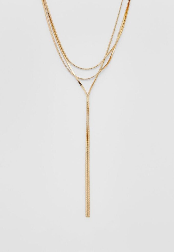 Collana lunga a più fili