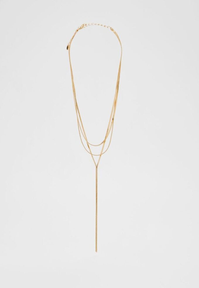 Collana lunga a più fili