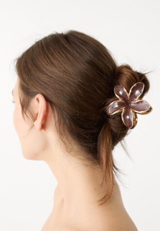 Confezione da 3 fermagli per capelli floreali