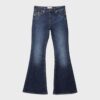 D04 Jeans Flared a vita bassa