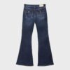 D04 Jeans Flared a vita bassa