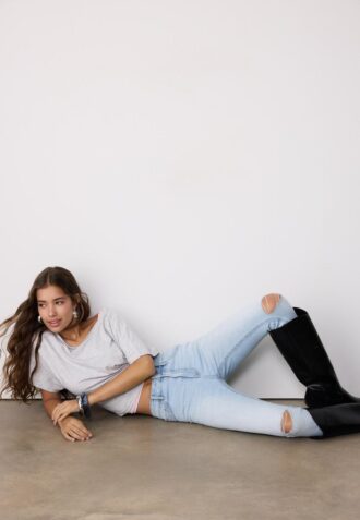 D07 Jeans a vita alta