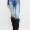 D09 Jeans skinny a vita altissima
