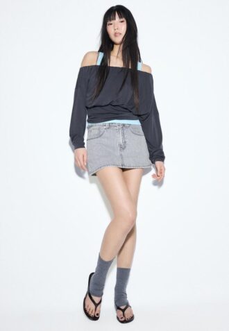 D62 Skort in denim
