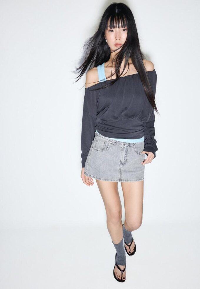 D62 Skort in denim D62 Skort in denim