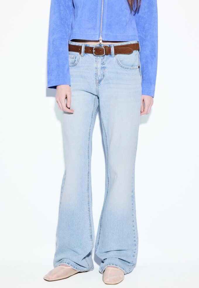 D68 Jeans Boot-Cut con cintura