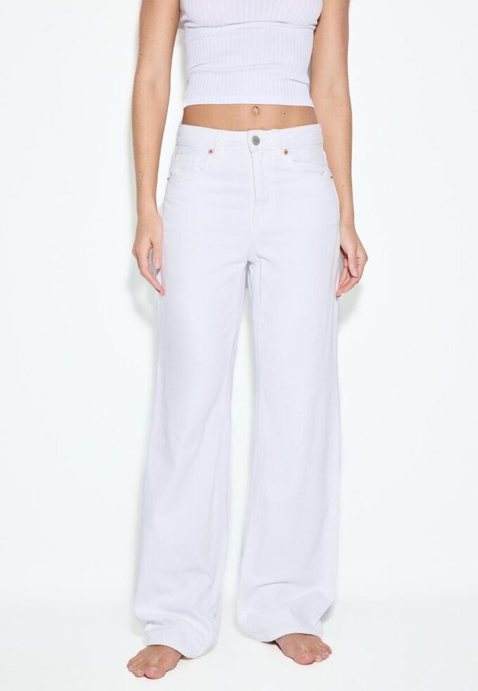 D92 Jeans dritti a gamba larga