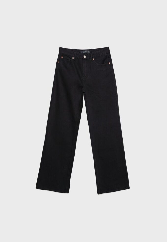 D92 Jeans dritti a gamba larga