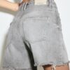 D93 Pantaloncini in denim a vita alta