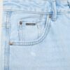 D93 Pantaloncini in denim a vita alta