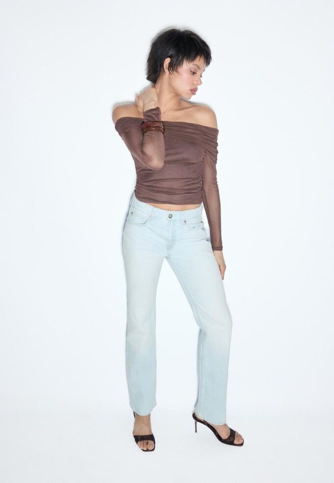 D98 Jeans a gamba dritta