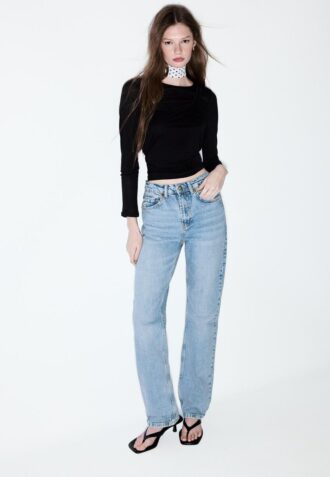 D98 Jeans a gamba dritta