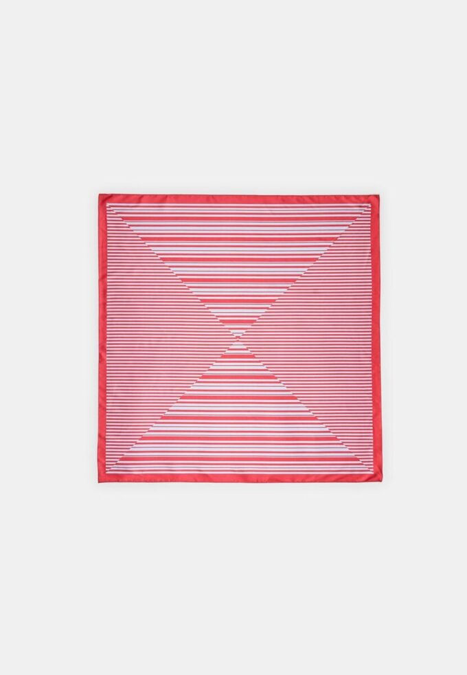 Fazzoletto combinato a righe