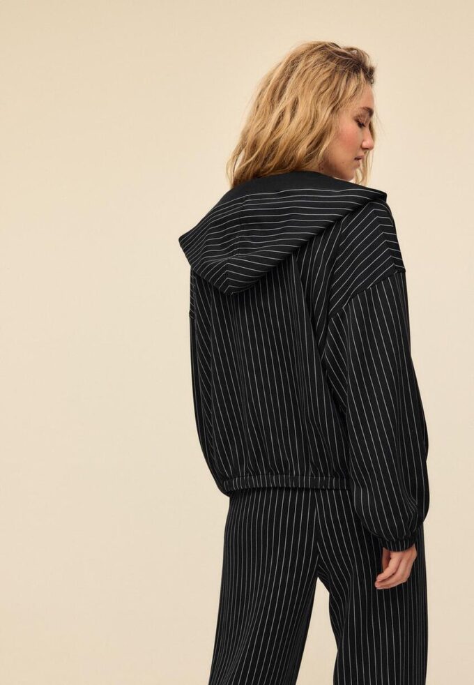 Felpa a righe Soft Touch Felpa a righe Soft Touch