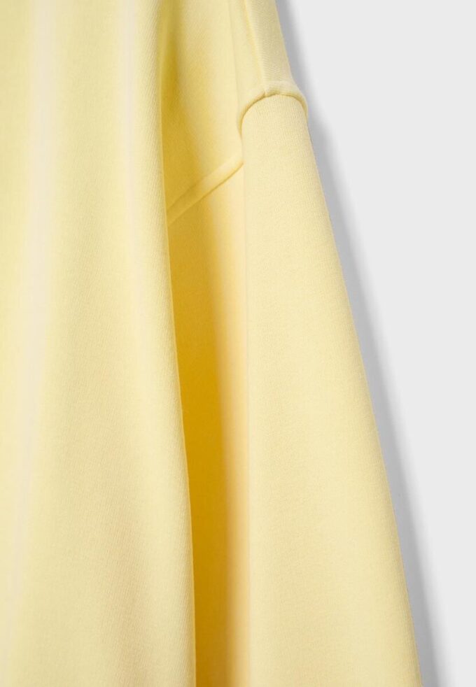 Felpa bomber con cappuccio stampata