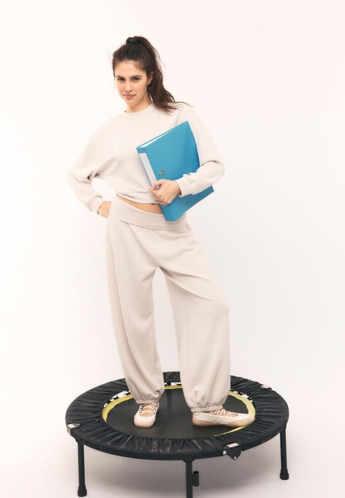 Felpa con maniche a pipistrello Soft Touch Felpa con maniche a pipistrello Soft Touch