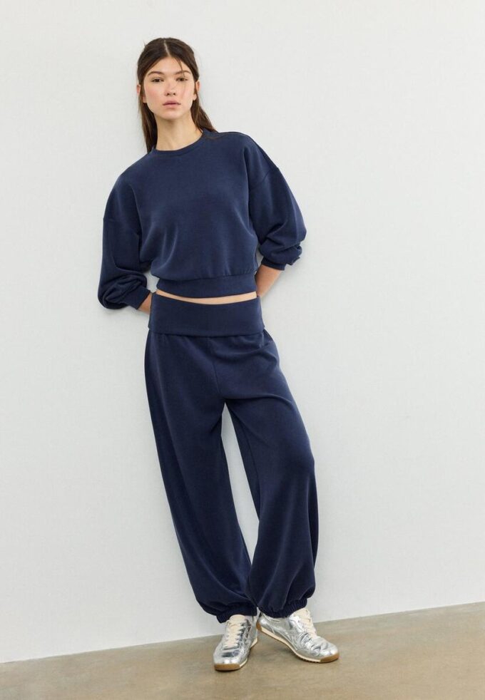 Felpa con maniche a pipistrello Soft Touch Felpa con maniche a pipistrello Soft Touch