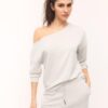 Felpa Soft Touch con spalle scoperte Felpa Soft Touch con spalle scoperte