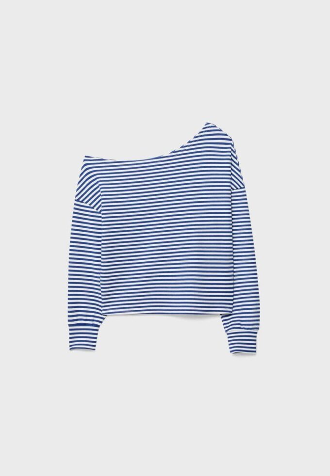 Felpa Soft Touch con spalle scoperte Felpa Soft Touch con spalle scoperte