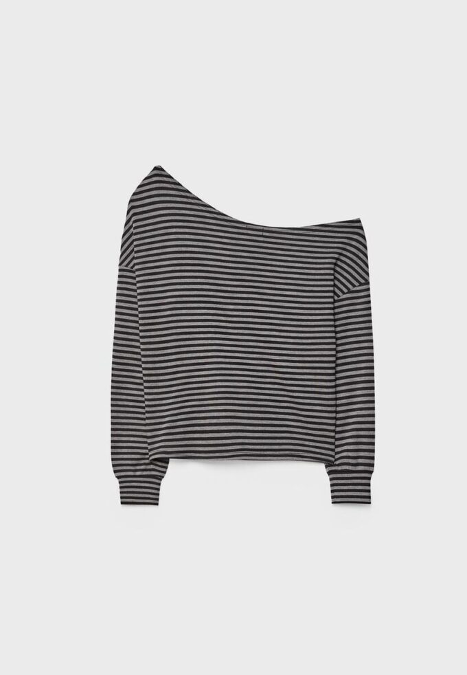 Felpa Soft Touch con spalle scoperte