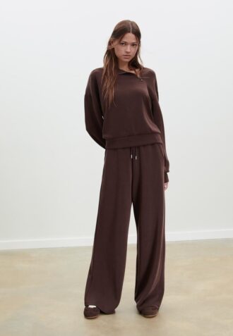 Felpa Soft Touch con zip laterale Felpa Soft Touch con zip laterale