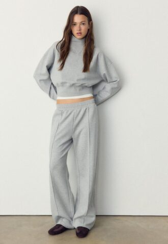 Felpa Soft Touch in interlock morbido al tatto