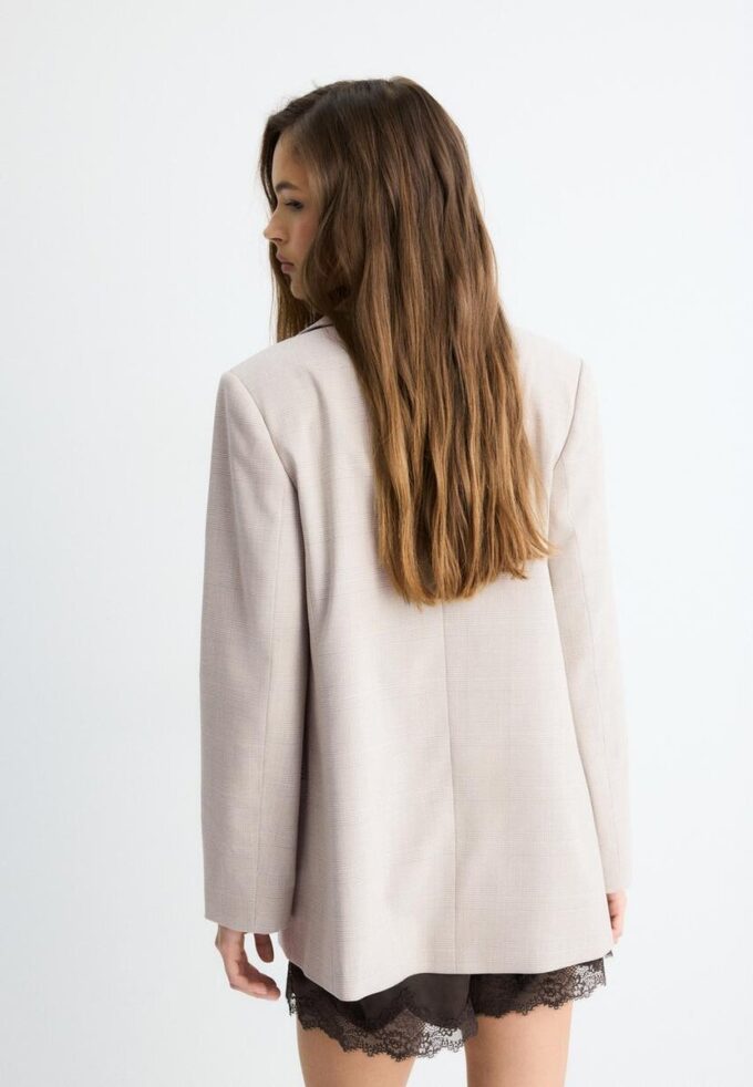 Giacca aperta a righe Giacca aperta a righe