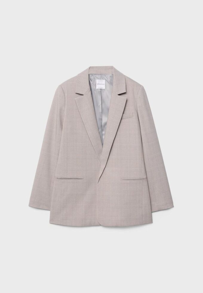 Giacca aperta a righe Giacca aperta a righe