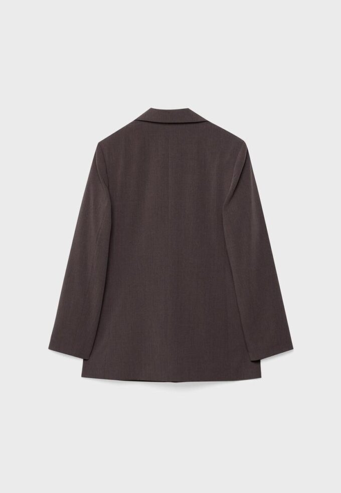 Giacca aperta a righe