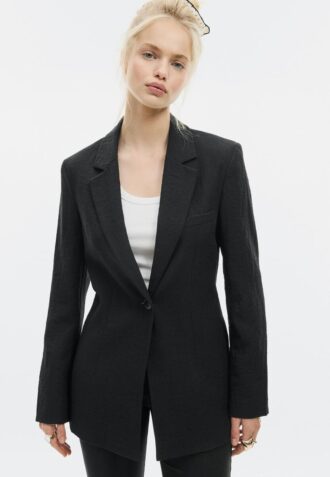 Giacca Blazer rustica aderente