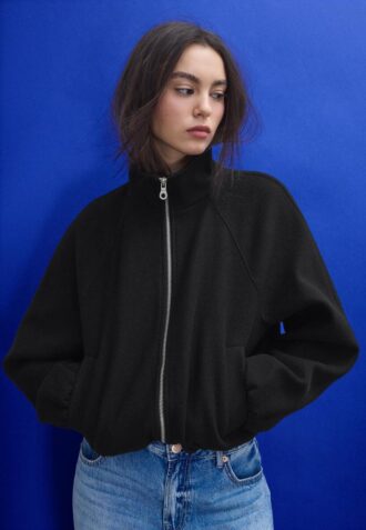 Giacca bomber a palloncino Soft Touch