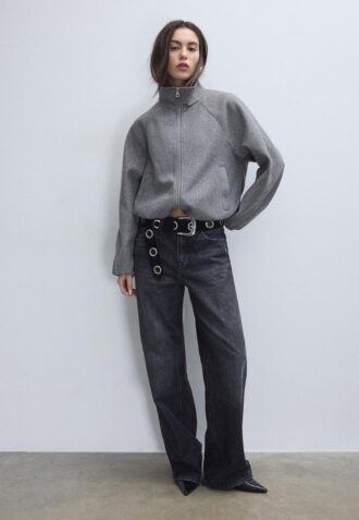 Giacca bomber a palloncino Soft Touch