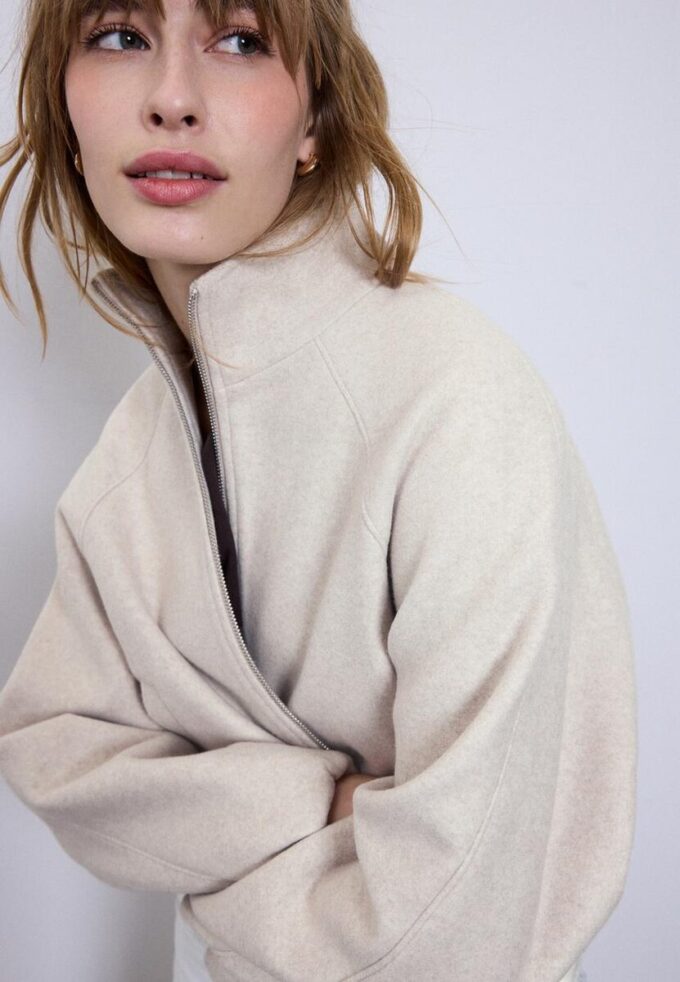 Giacca bomber a palloncino Soft Touch