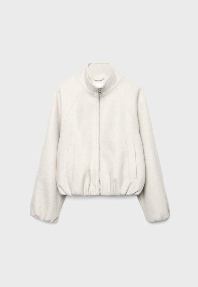 Giacca bomber a palloncino Soft Touch