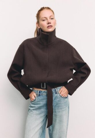 Giacca bomber oversize Soft Touch