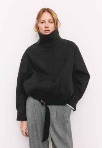 Giacca bomber oversize Soft Touch