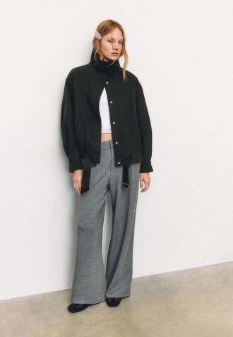 Giacca bomber oversize Soft Touch