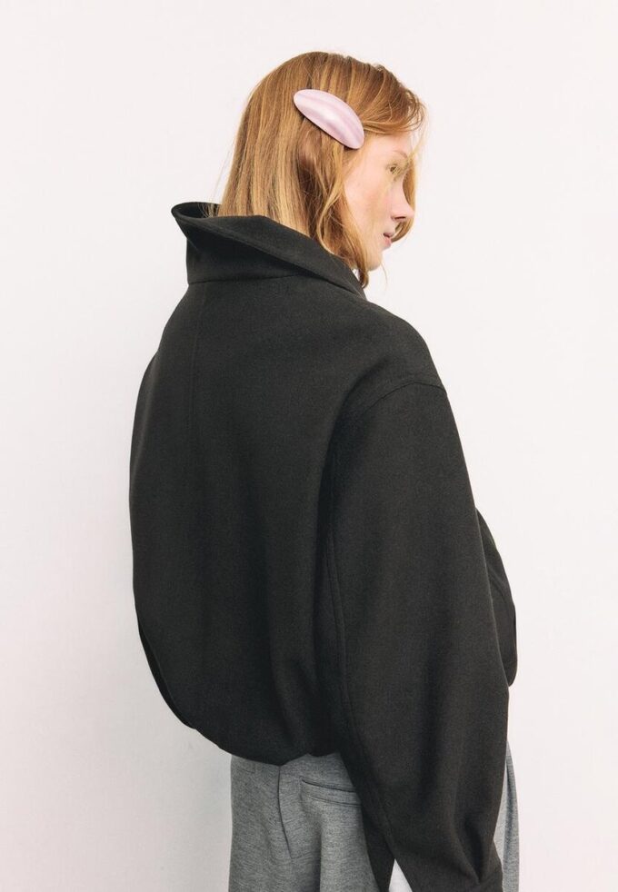 Giacca bomber oversize Soft Touch