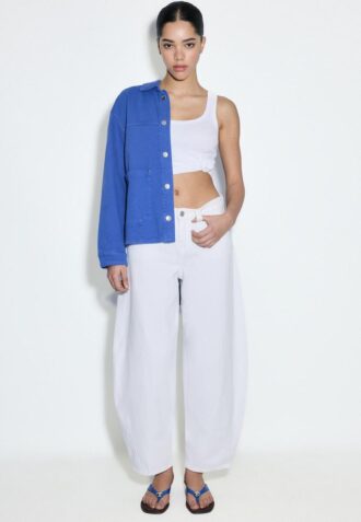 Giacca con tasche applicate