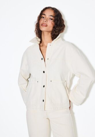 Giacca con tasche applicate