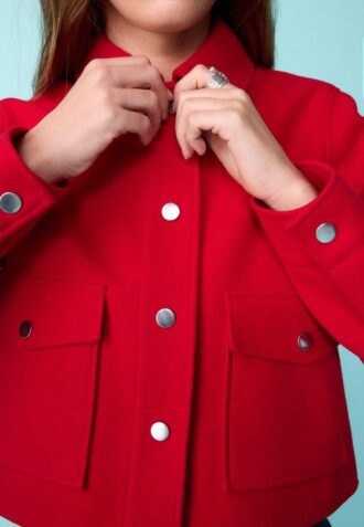 Giacca corta morbida