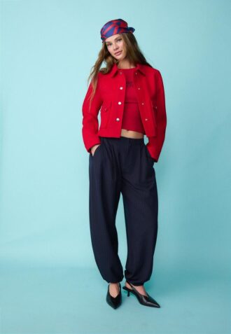 Giacca corta morbida