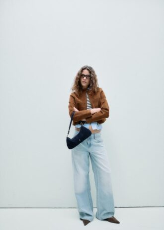 Giacca da motociclista in pelle al 100%