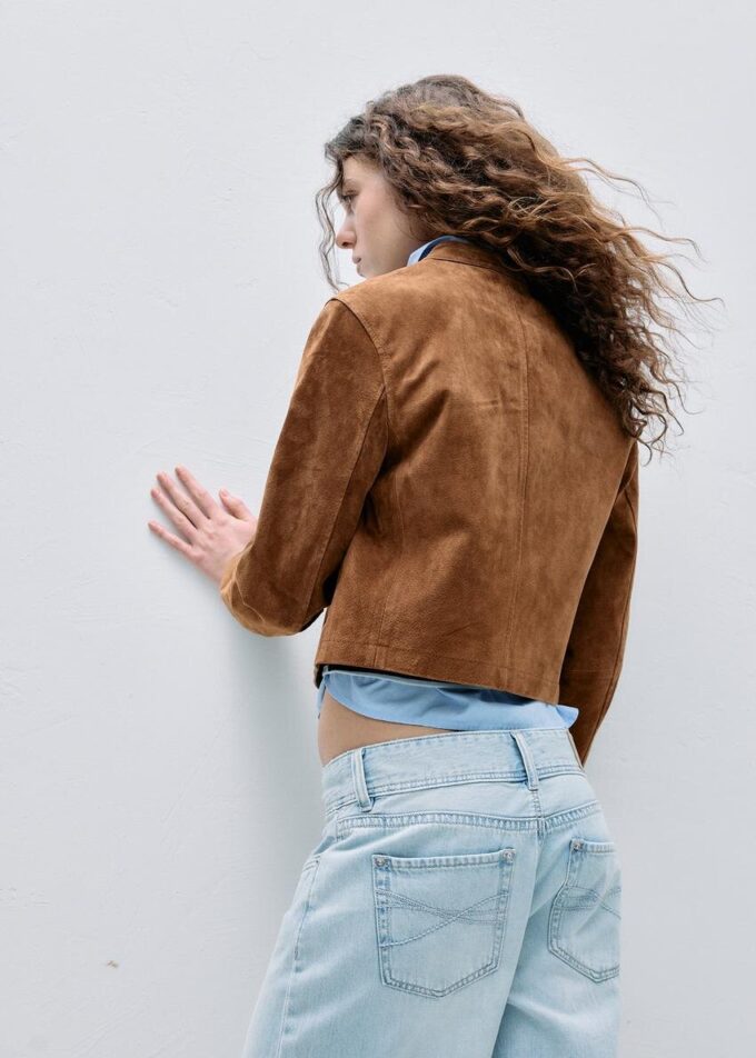 Giacca da motociclista in pelle al 100%