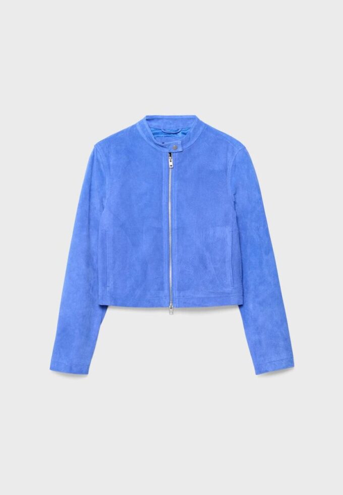 Giacca da motociclista in pelle al 100%