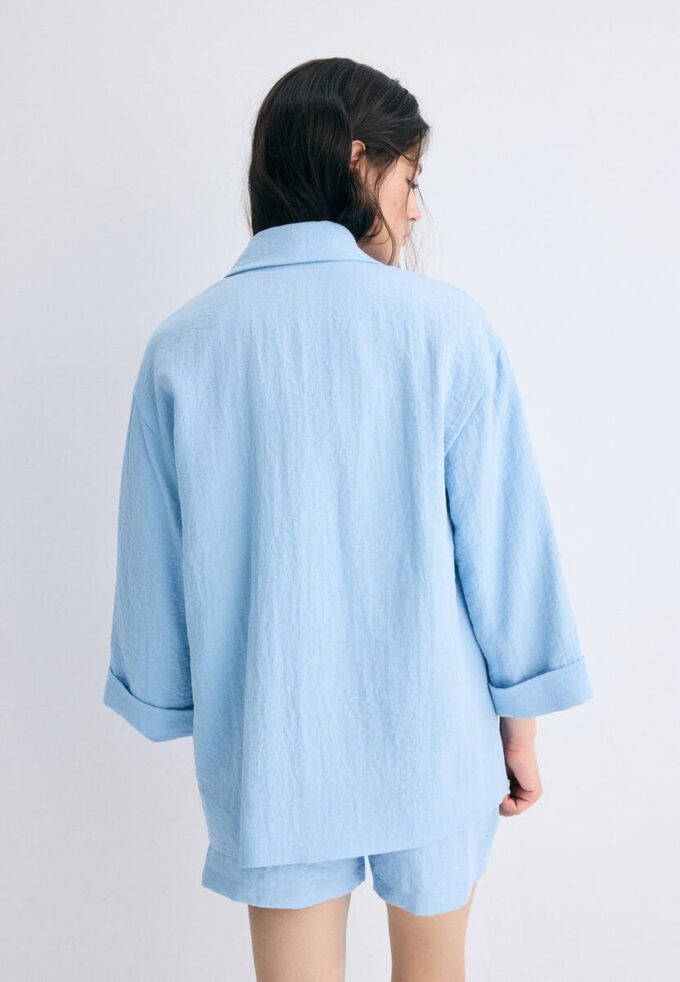 Giacca doppiopetto fluida