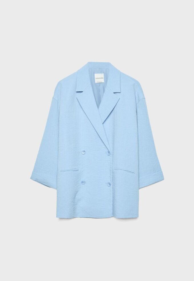 Giacca doppiopetto fluida