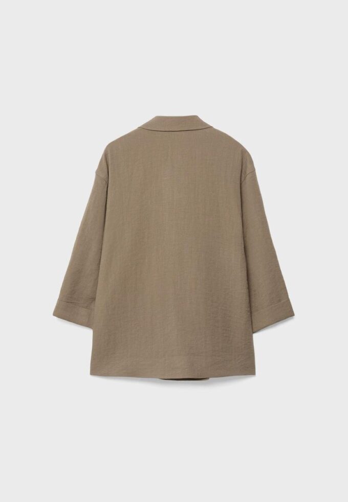 Giacca doppiopetto fluida Giacca doppiopetto fluida