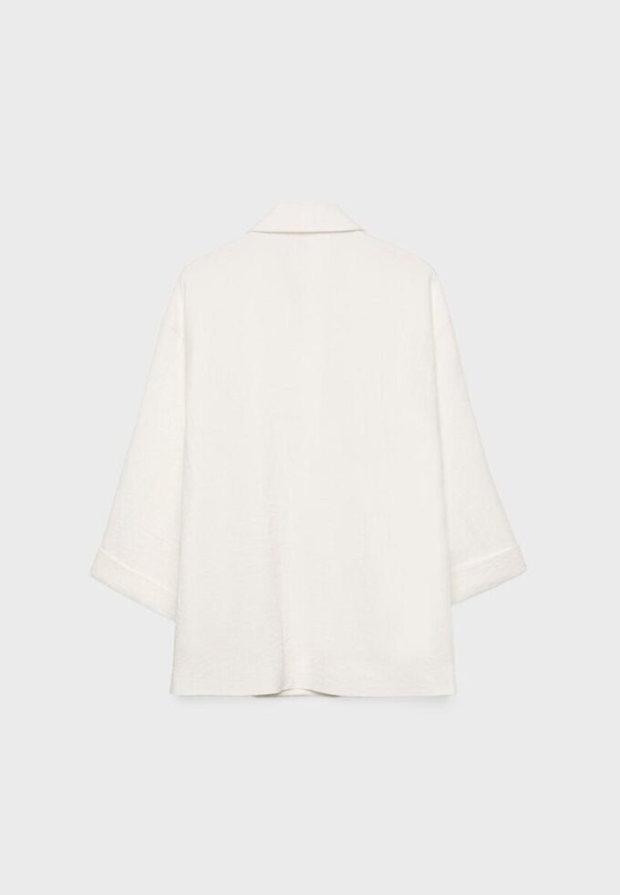 Giacca doppiopetto fluida